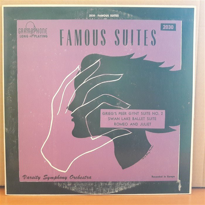 FAMOUS SUITES - VARSITY SYMPHONY ORCHESTRA (1953) - LP 2.EL PLAK