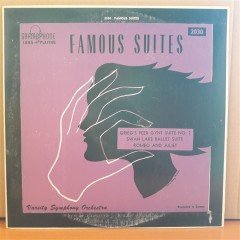 FAMOUS SUITES - VARSITY SYMPHONY ORCHESTRA (1953) - LP 2.EL PLAK