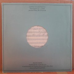 BEETHOVEN: GRAND QUATUOR POUR DEUX VIOLONS, ALTO  ET VIOLONCELLO - PLAK 2.EL