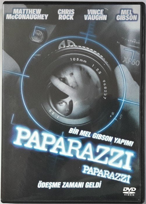 PAPARAZZI - MATHEW McCONAUGHEY - MEL GIBSON - DVD 2.EL