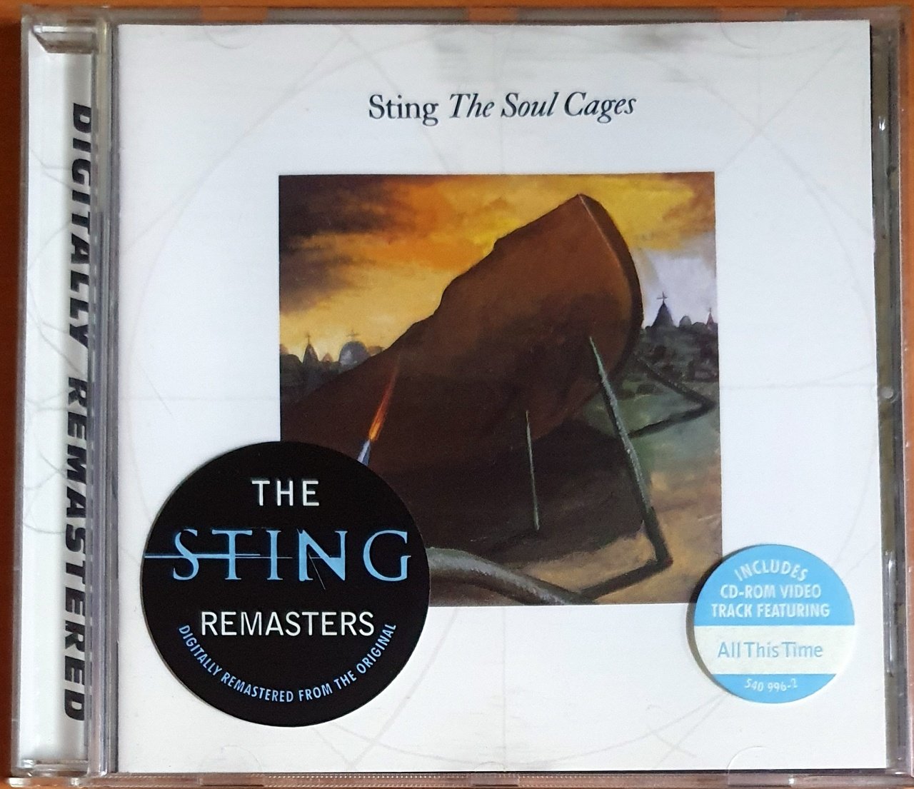 STING - THE SOUL CAGES (1991) - CD 1998 REMASTERED REISSUE 2.EL