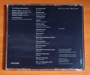 JAN GARBAREK / THE HILLIARD ENSEMBLE - OFFICIUM NOVUM (2010) - CD ECM NEW SERIES 2.EL