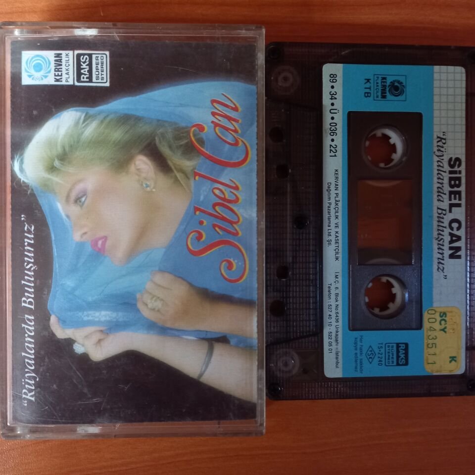 SİBEL CAN - RÜYALARDA BULUŞURUZ (1989) - KASET 2.EL