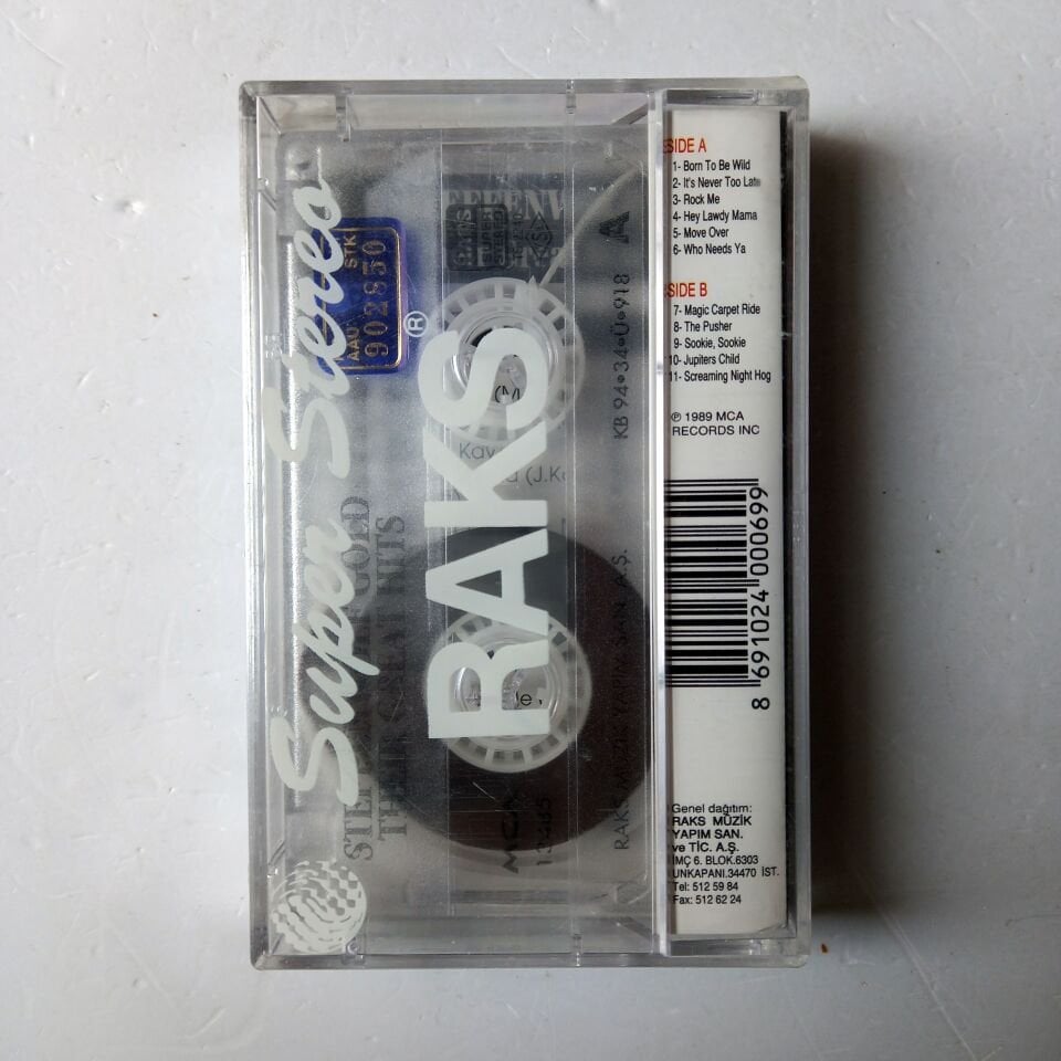 STEPPENWOLF – GOLD (1994) - KASET SIFIR