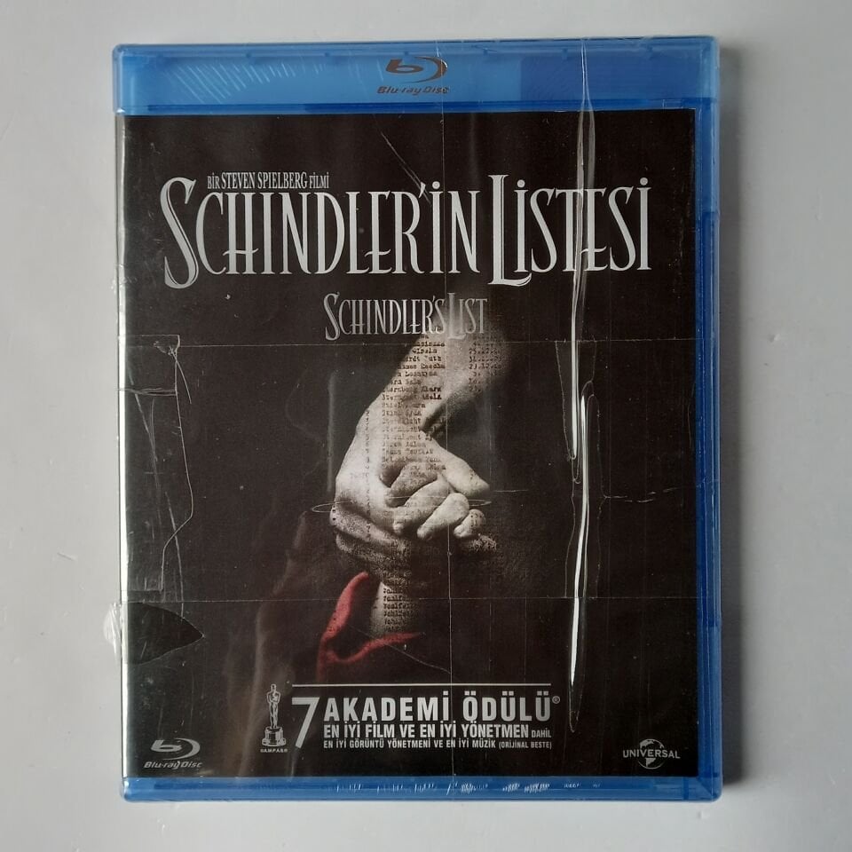 SCHINDLER\'İN LİSTESİ - SCHINDLER\'S LIST - STEVEN SPIELBERG - BLU-RAY AMBALAJINDA SIFIR