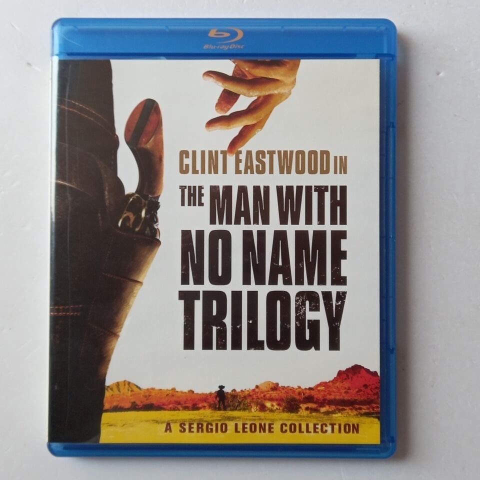 THE MAN WITH NO NAME TRILOGY / A FISTFUL OF DOLLARS, FOR A FEW DOLLARS MORE, THE GOOD, THE BAD AND THE UGLY - SERGIO LEONE, CLINT EASTWOOD - 3 DİSK SET BLU-RAY 2.EL