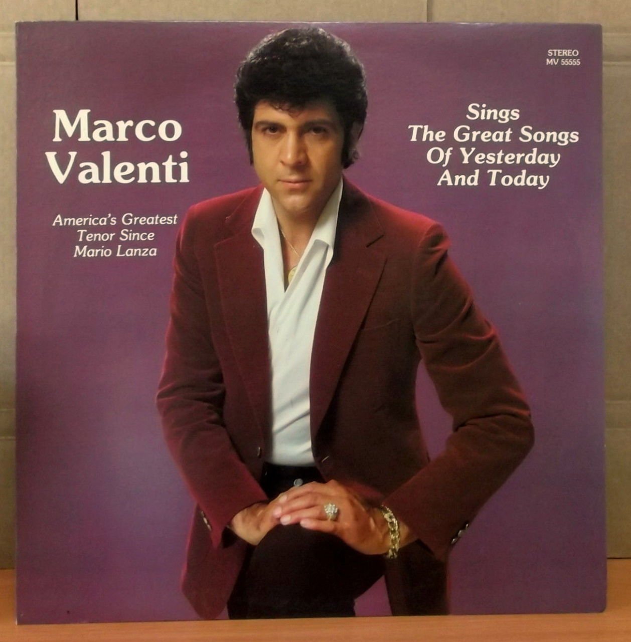 MARCO VALENTI Great Tenor - LP 2.EL