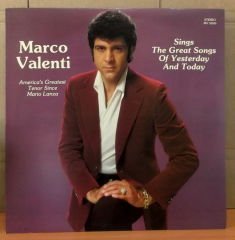 MARCO VALENTI Great Tenor - LP 2.EL