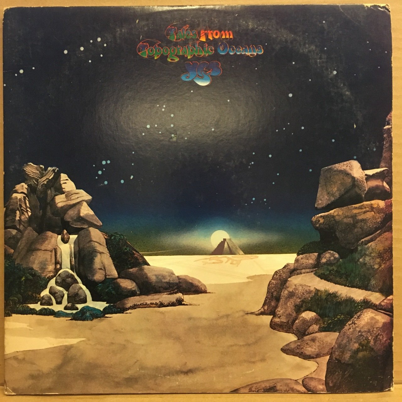 YES - TALES FROM TOPOGRAPHIC OCEANS (1973) REISSUE 2.EL 2PLAK
