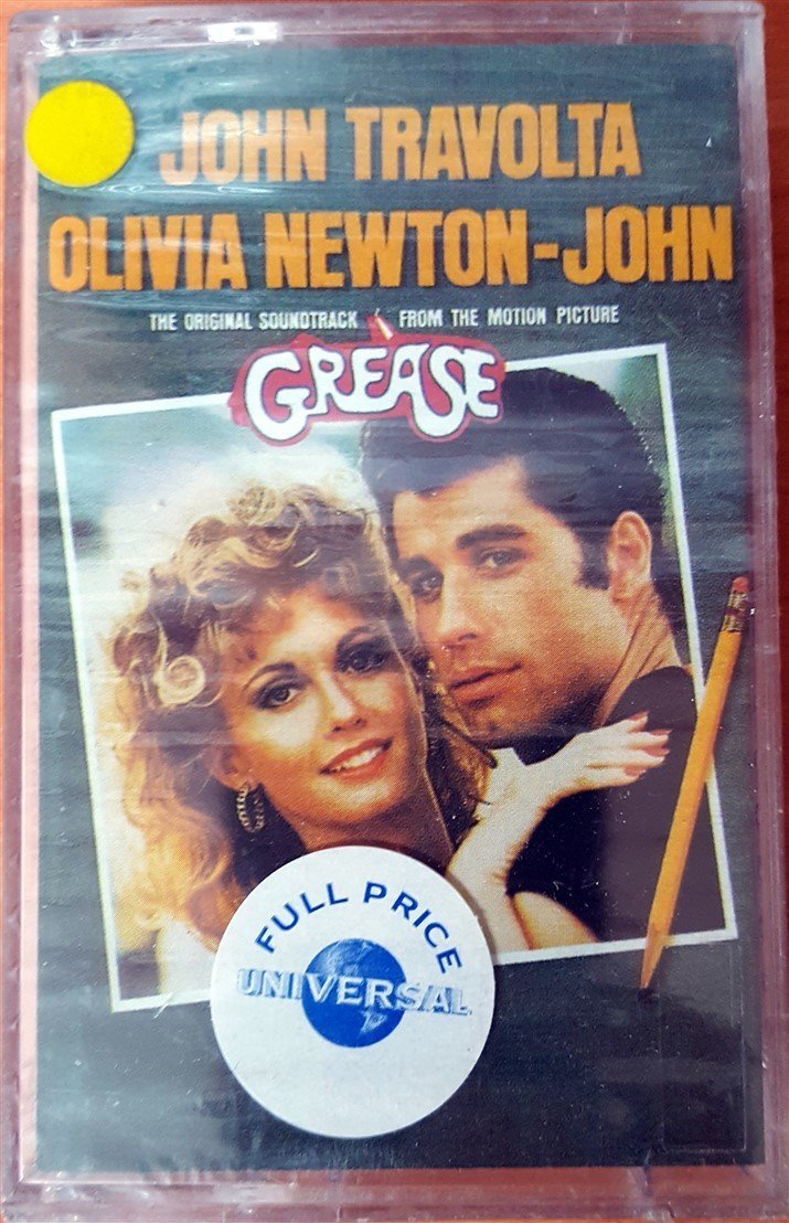 GREASE - SOUNDTRACK CASSETTE MADE IN TURKEY ''NEW''
