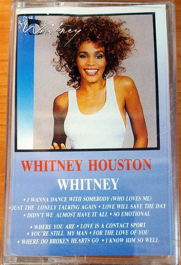 WHITNEY HOUSTON - WHITNEY (1987) - CASSETTE MADE IN TURKEY ''NEW''