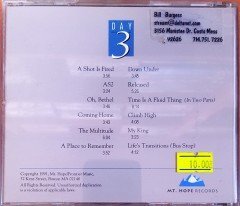 DAY 3 - DAY 3 (1991) MT. HOPE RECORDS CD 2.EL