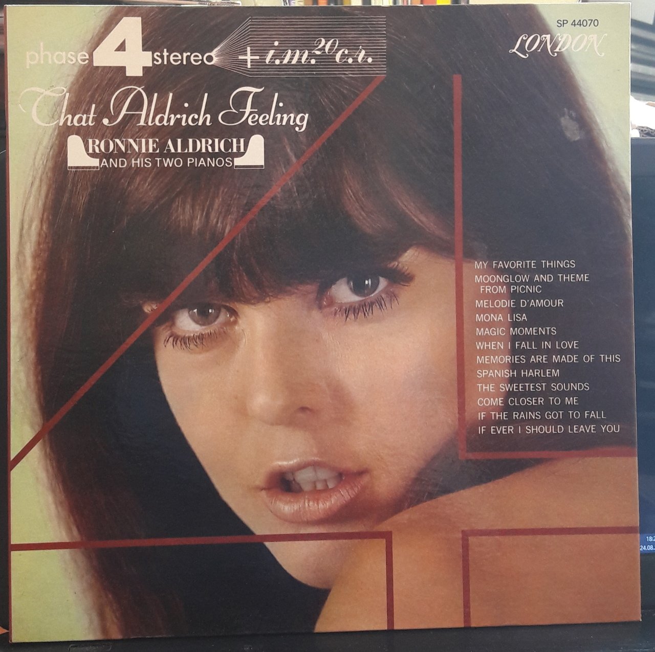RONNIE ALDRICH - THAT ALDRICH FEELING - PLAK 2.EL LONDON PHASE 4 STEREO