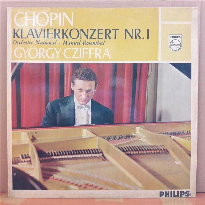 CHOPIN: KLAVIERKONZERT NR.1 , GYÖRGY CZIFFRA - PLAK 2.EL