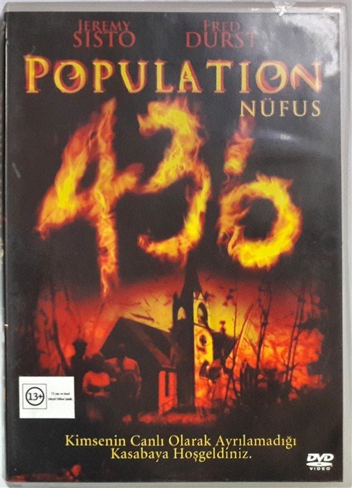POPULATION 436 - NÜFUS - JEREMY SISTO - DVD 2.EL