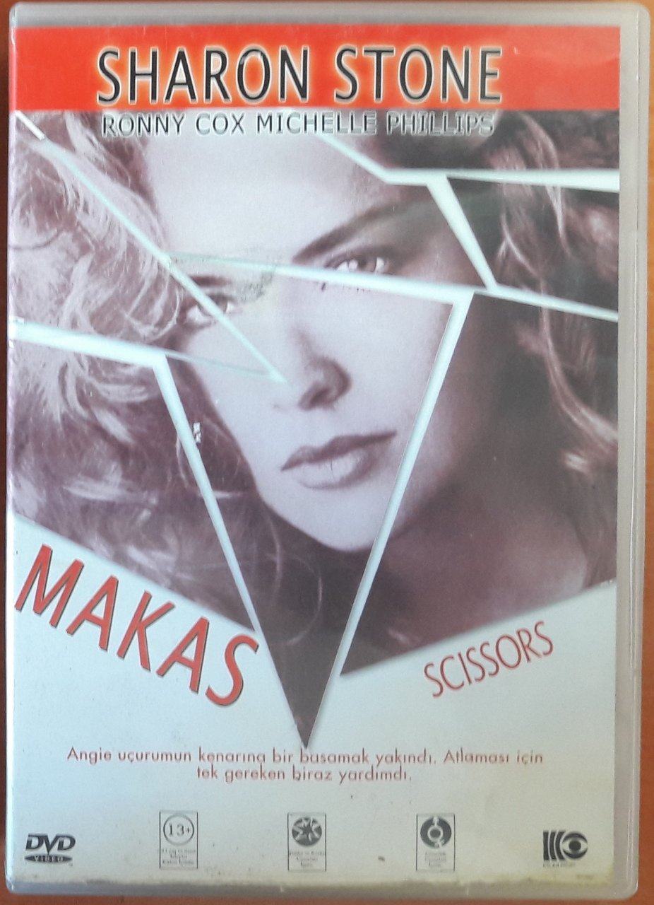 MAKAS - SCISSORS - SHARON STONE - DVD 2.EL