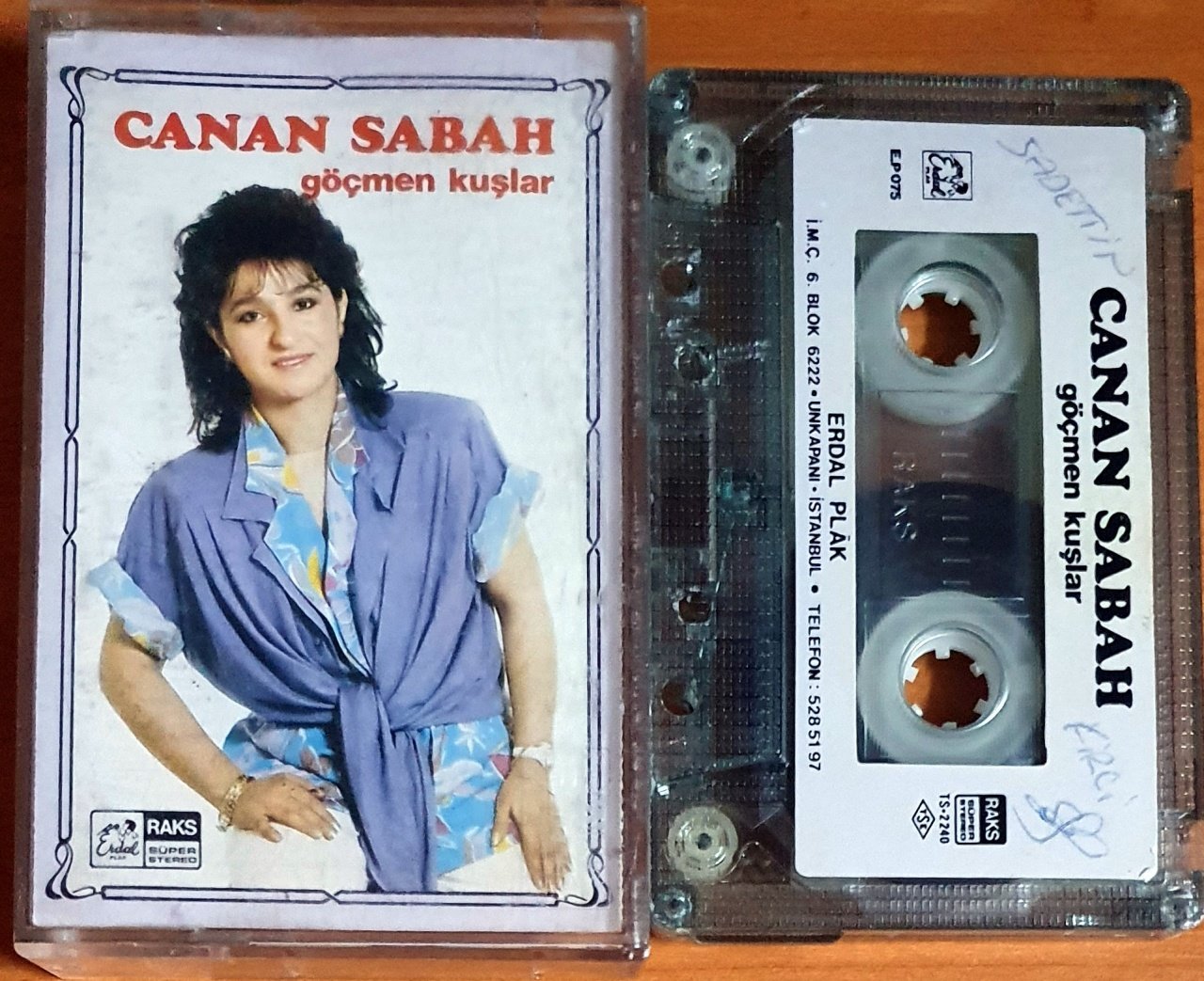 CANAN SABAH - GÖÇMEN KUŞLAR - KASET 2.EL