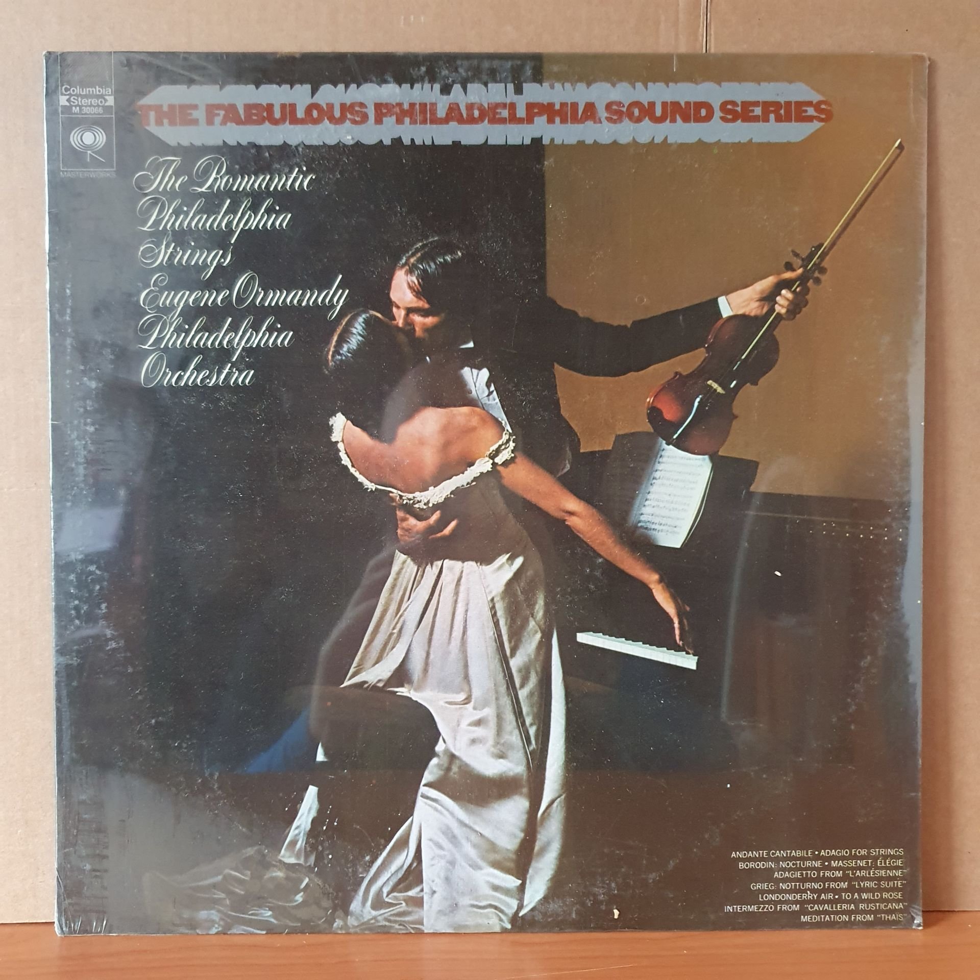THE ROMANTIC PHILADELPHIA STRINGS / EUGENE ORMANDY PHILADELPHIA ORCHESTRA - LP DÖNEM BASKISI SIFIR PLAK