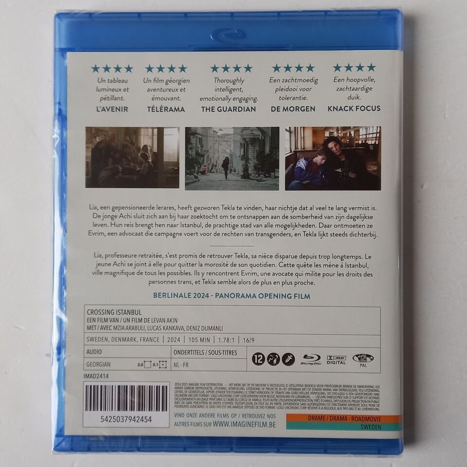 CROSSING ISTANBUL - LEVAN AKIN - MZIA ARAULI - LUCAS KANKAVA - DENİZ DUMANLI - BLU-RAY AMBALAJINDA SIFIR