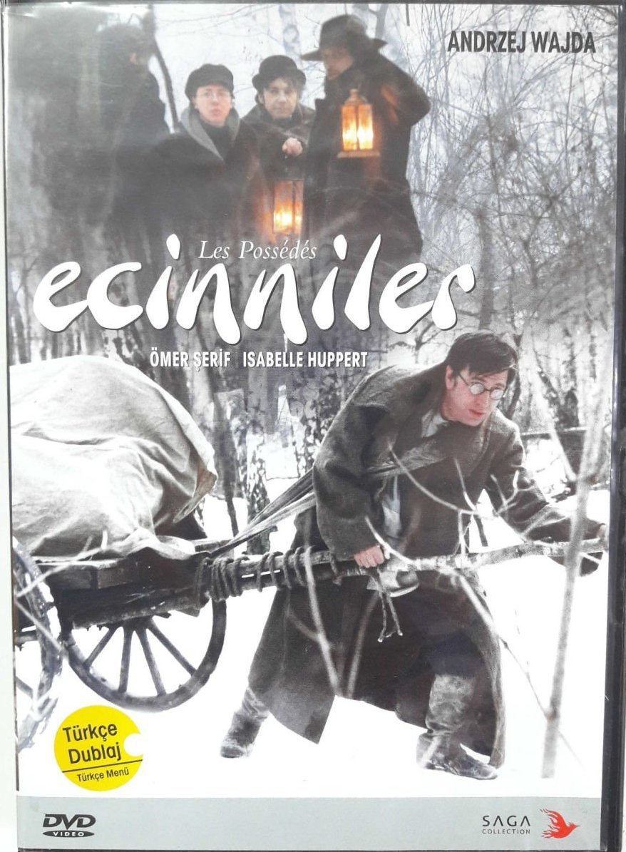 ECİNNİLER - LES POSSÉDÉS - OMAR SHERIF - ISABELLE HUPPERT - ANDREZEJ WAJDA - DVD SIFIR