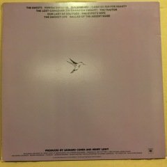 LEONARD COHEN - RECENT SONGS (1979) REISSUE 2.EL PLAK