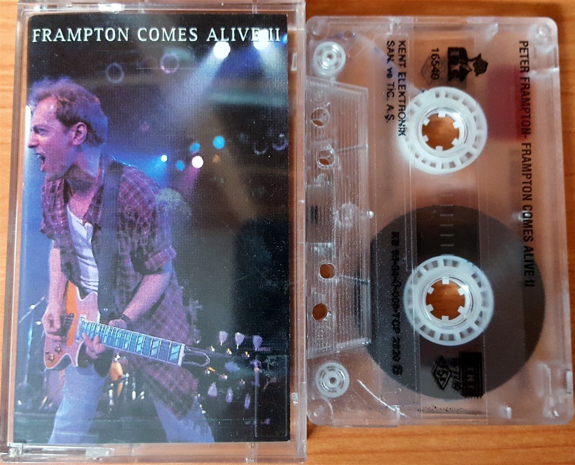 PETER FRAMPTON - FRAMPTON COMES ALIVE II (1995) KENT CASSETTE MADE IN TURKEY ''USED''
