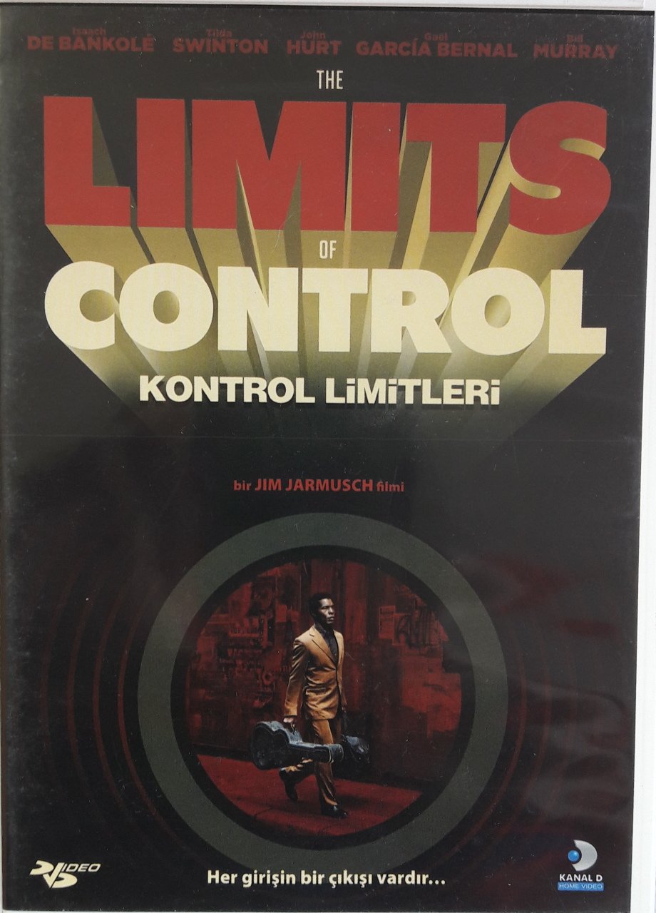 ThE LIMITS of CONTROL - KONTROL LİMİTLERİ - ISAACH DE BANKOLE - TILDA SWINTON - JOHN HURT - GAEL GARCIA BERNAL - BILL MURRAY - JIM JARMUSCH - DVD SIFIR