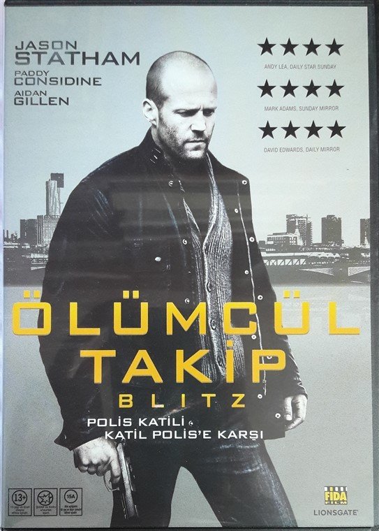 ÖLÜMCÜL TAKİP - BLITZ - JASON STATHAM - DVD 2.EL