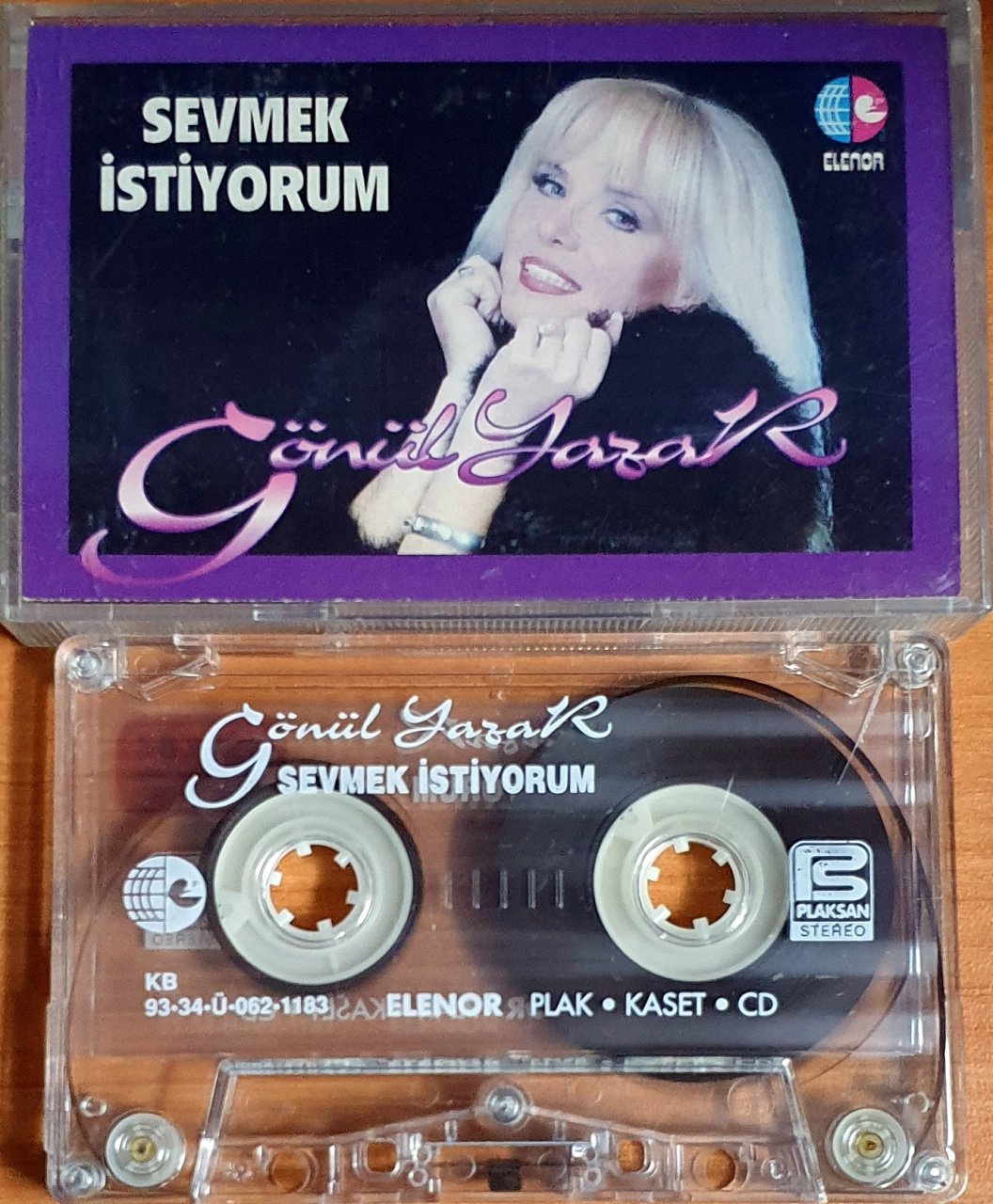 GÖNÜL YAZAR - SEVMEK İSTİYORUM (1993) - KASET ELENOR 2.EL