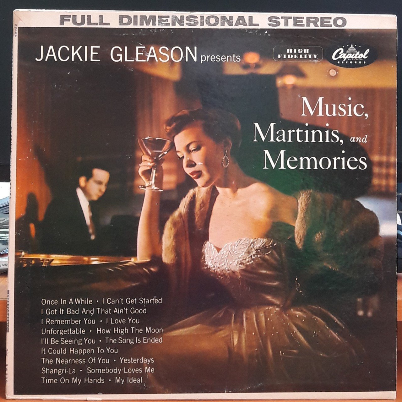 JACKIE GLEASON - MUSIC, MARTINIS AND MEMORIES - PLAK 2.EL