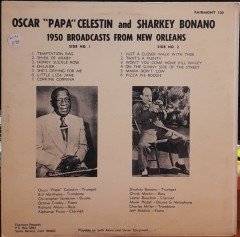 OSCAR ''PAPA'' CELESTIN AND SHARKEY BONANO - THE BATTLE OF THE BANDS - PLAK 2.EL