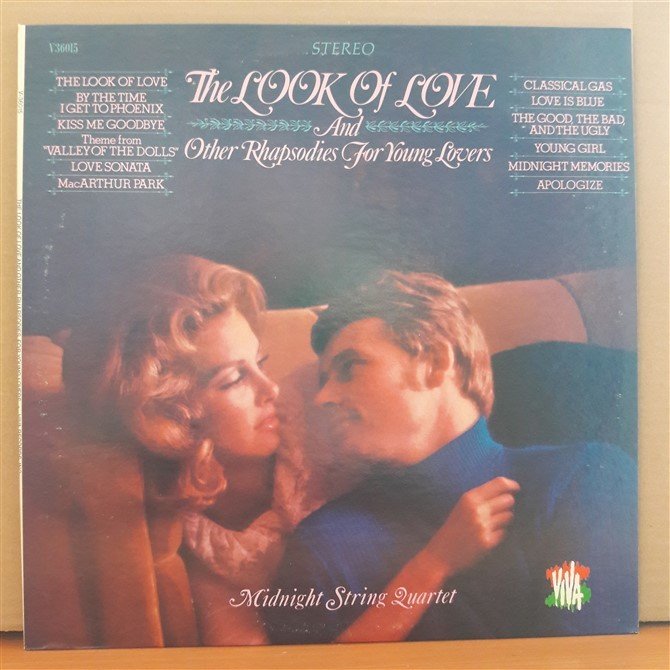 THE LOOK OF LOVE - MIDNIGHT STRING ORCHESTRA - LP 2.EL PLAK