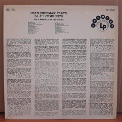 STAN FREEMAN PLAYS 30 ALL-TIME HITS - LP 2.EL PLAK