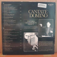 CANTATE DOMINO - OSCARS MOTETTKÖR - PLAK 2.EL