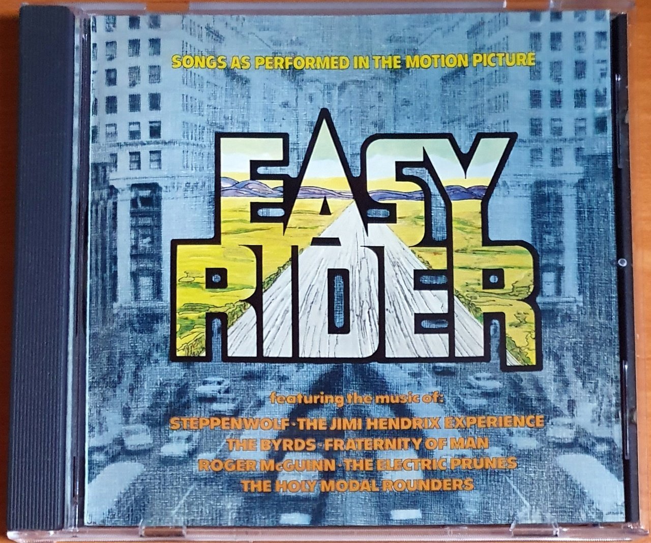 EASY RIDER SOUNDTRACK / STEPPENWOLF, THE BYRDS, THE JIMI HENDRIX EXPERIENCE (1976) - CD 1992 REISSUE 2.EL