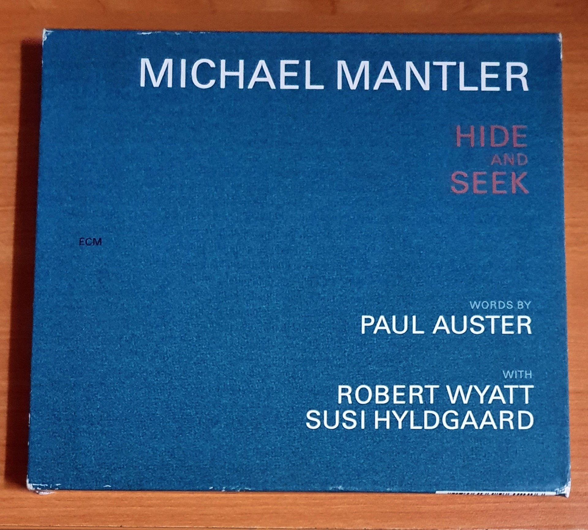 MICHAEL MANTLER - HIDE AND SEEK (2001) - CD ECM RECORDS 2.EL