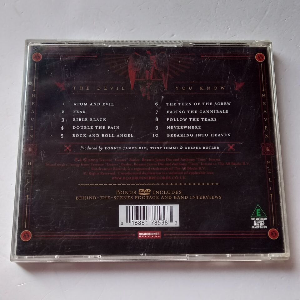 HEAVEN & HELL – THE DEVIL YOU KNOW (2009) - CD 2.EL