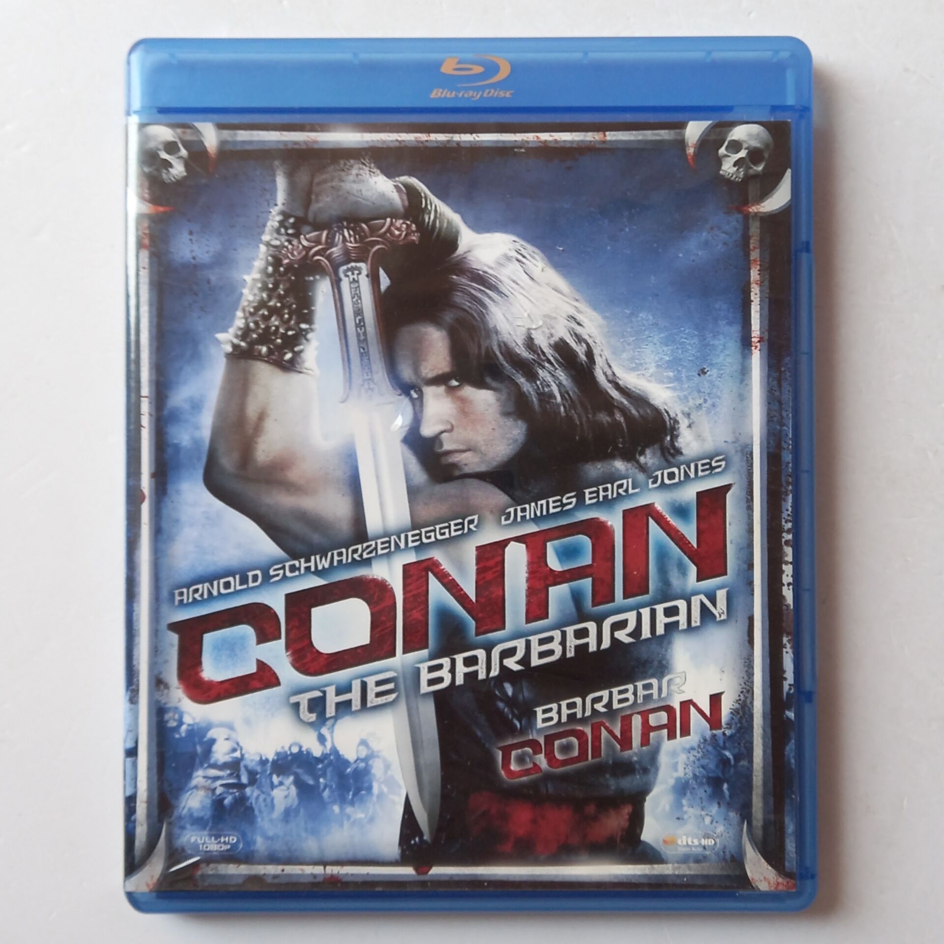 CONAN THE BARBARIAN / BARBAR CONAN - ARNOLD SCHWARZENEGGER, JAMES EARL JONES - BLU-RAY 2.EL