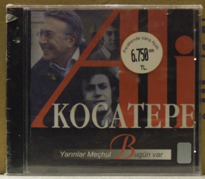 ALİ KOCATEPE YARINLAR MEÇHUL BUGÜN VAR  CD SFR
