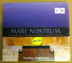 MARE NOSTRUM GREGORIEN BRIGITTE LESNE  CD SIFIR