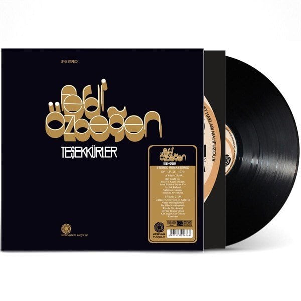 FERDİ ÖZBEĞEN - TEŞEKKÜRLER (1979) - LP 2022 BASIM SIFIR PLAK