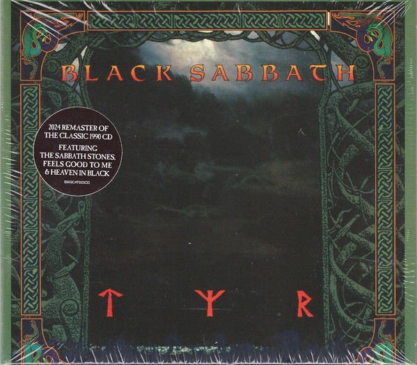 BLACK SABBATH – TYR (1990) - CD REMASTERED 2024 REISSUE DIGISLEEVE AMBALAJINDA SIFIR