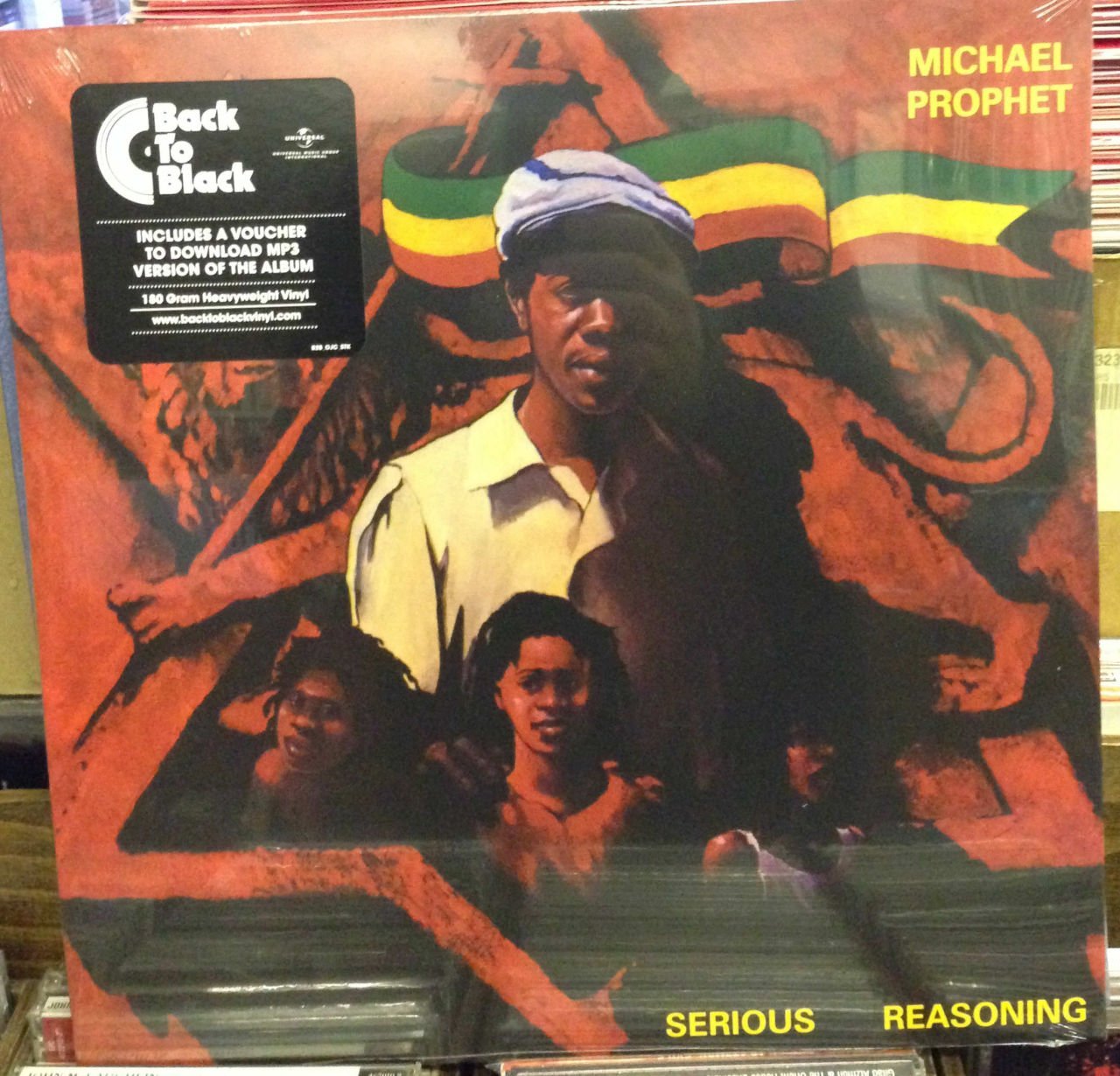 MICHAEL PROPHET - SERIOUS REASONING REGGAE LP