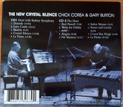 CHICK COREA & GARY BURTON - THE NEW CRYSTAL SILENCE (2008) CONCORD RECORDS 2CD 2.EL
