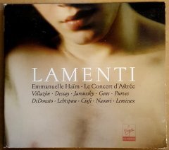 LAMENTI / LE CONCERT D'ASTREE - EMMANUELLE HAIM (2008) - CD CAVALLI MONTEVERDI DESSAY JAROUSSKY 2.EL