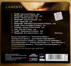 LAMENTI / LE CONCERT D'ASTREE - EMMANUELLE HAIM (2008) - CD CAVALLI MONTEVERDI DESSAY JAROUSSKY 2.EL