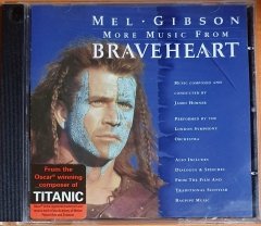 MORE MUSIC FROM BRAVEHEART SOUNDTRACK / JAMER HORNER, LONDON SYMPHONY ORCHESTRA (1997) - CD DECCA 2.EL