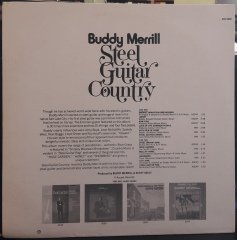 BUDDY MERRILL - STEEL GUITAR COUNTRY - PLAK 2.EL