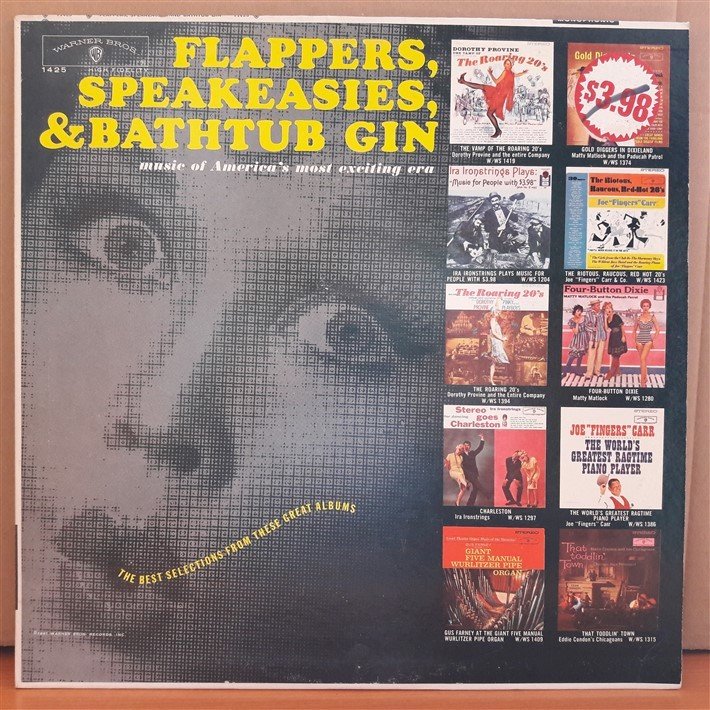 FLAPPERS, SPEAKEASIES, & BATHTUB GIN - LP 2.EL PLAK