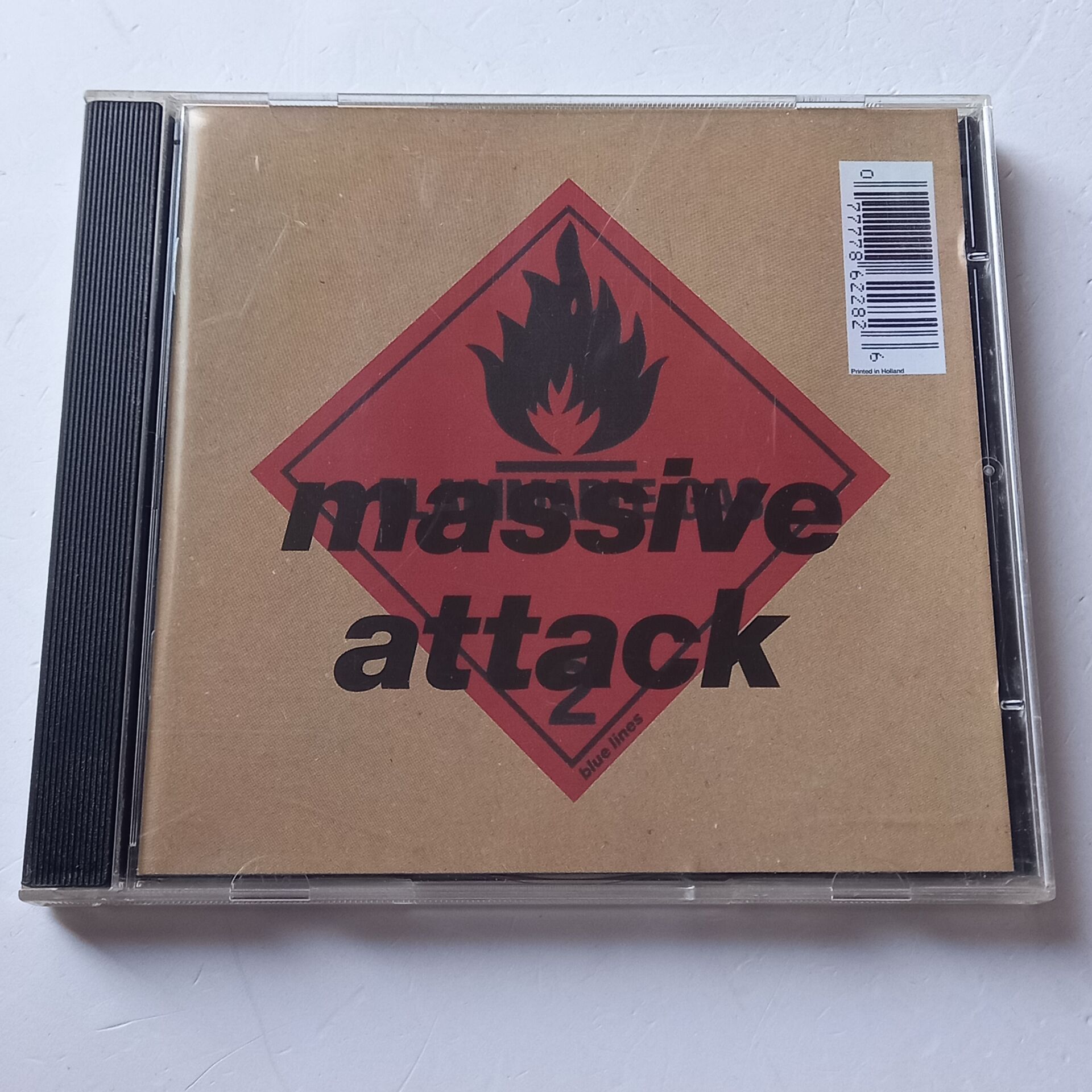MASSIVE ATTACK – BLUE LINES (1991) - CD REISSUE 2.EL